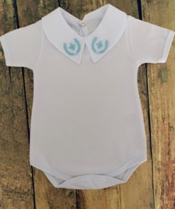 Body Verão Azul Bebê Menino