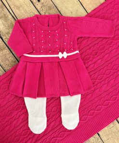 Saída Maternidade Olívia Pink (kit 3 peças )