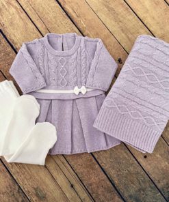 Saída Maternidade Olívia Lilás