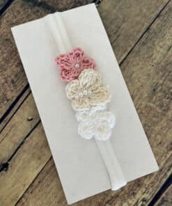 Faixa Borboleta Bege