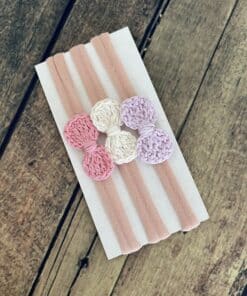 kit Três Faixas Laço RN Crochê