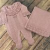 Saída Maternidade Zaya Rosê (Kit 2 Peças)